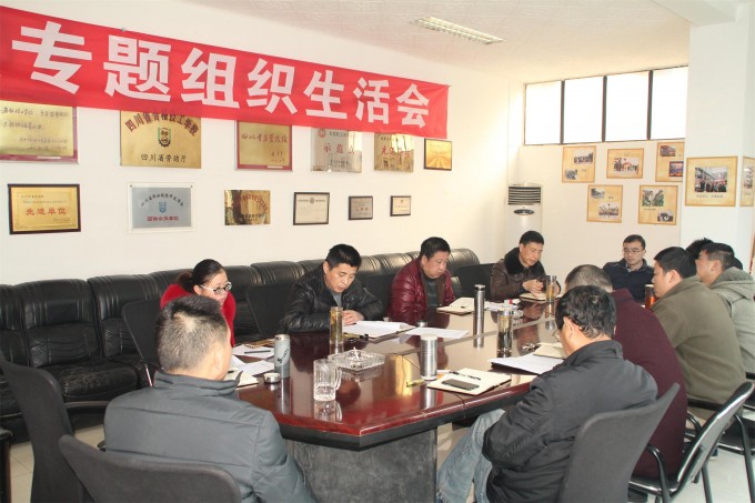 四川省工業(yè)設(shè)備安裝技工學(xué)校黨支部召開(kāi)“兩學(xué)一做”專(zhuān)題組織生活會(huì)