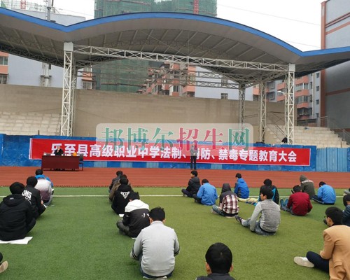 四川省樂至縣高級職業(yè)中學(xué)增強學(xué)生法治安全意識，促進學(xué)校安全和諧發(fā)展