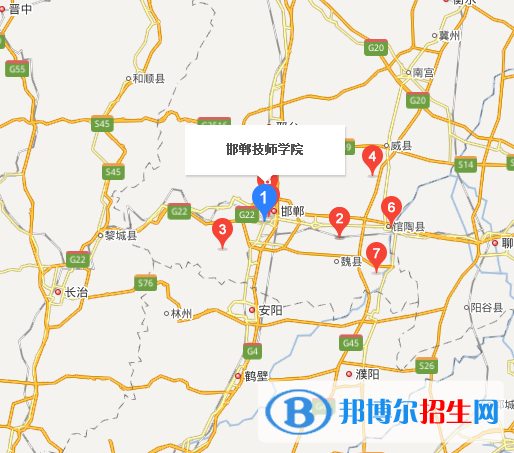 邯鄲技師學院地址在哪里