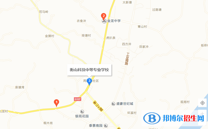 衡山縣科技中等專業(yè)學(xué)校2022年地址在哪里