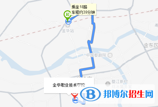 金華職業(yè)技術學院五年制大專地址在哪里