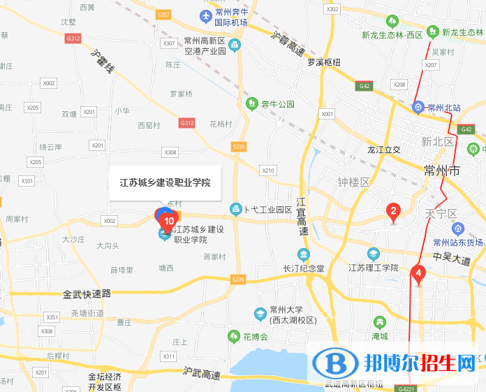 江蘇城鄉(xiāng)建設職業(yè)學院地址在哪里