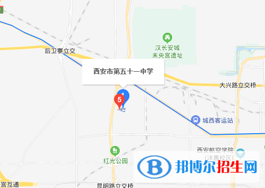  西安第五十一中學地址在哪里