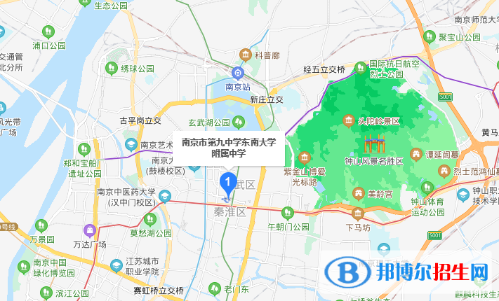 南京第九中學(xué)地址在哪里