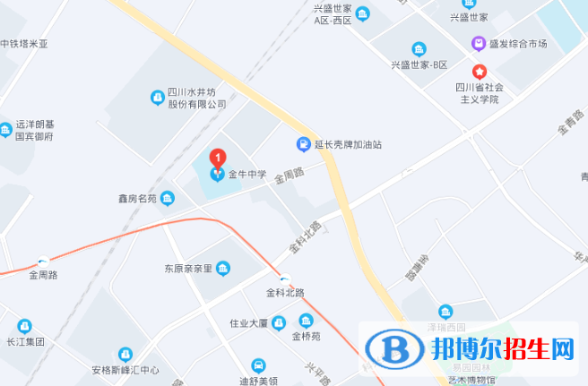 成都市金牛中學地址在哪里