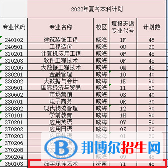 山東外事職業(yè)大學藝術(shù)類專業(yè)有哪些？