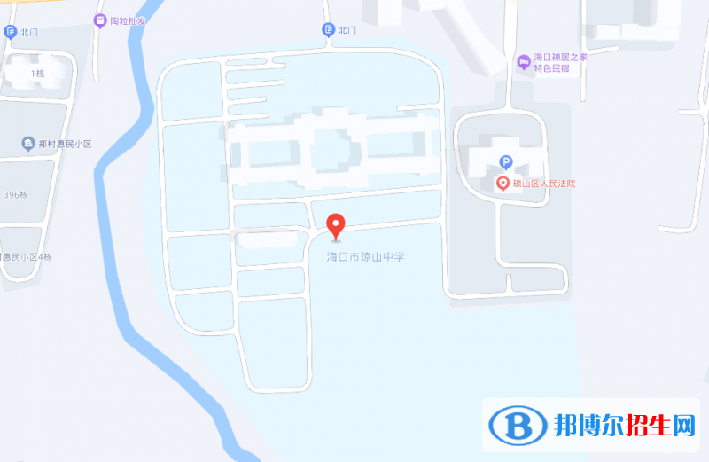2023年海口市瓊山中學(xué)地址在哪里