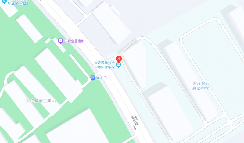 大連現(xiàn)代技術(shù)中等職業(yè)學(xué)校地址，乘車路線