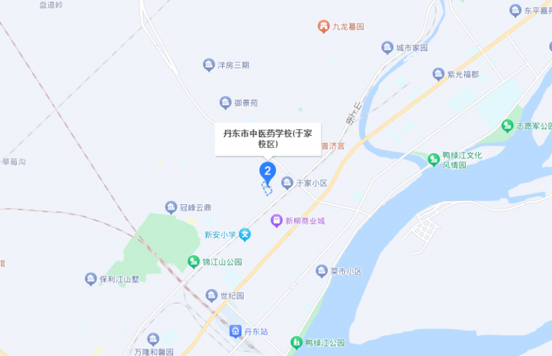 丹東市中醫(yī)藥學(xué)校地址，乘車路線