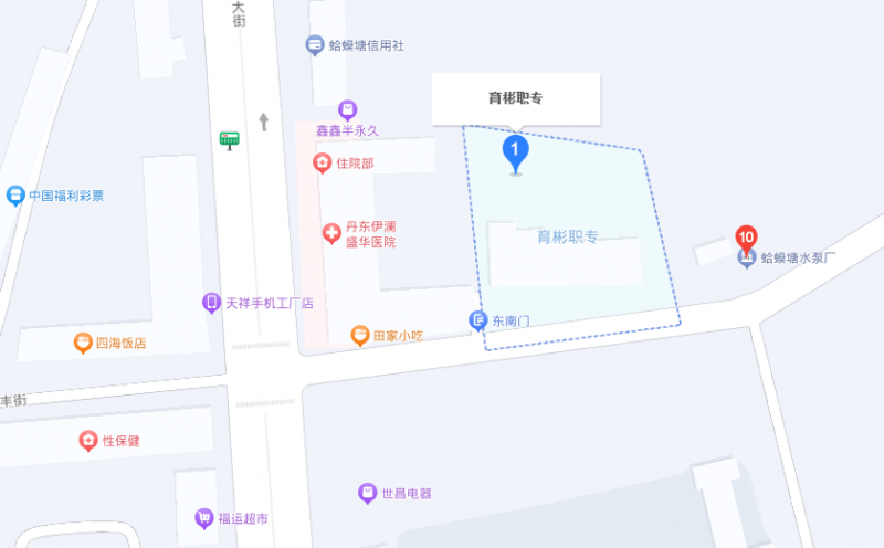 丹東市育彬中等職業(yè)技術(shù)學(xué)校地址，乘車(chē)路線
