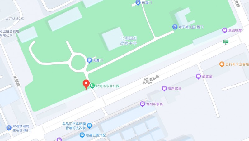 北海國(guó)發(fā)信息技術(shù)學(xué)校地址，乘車路線