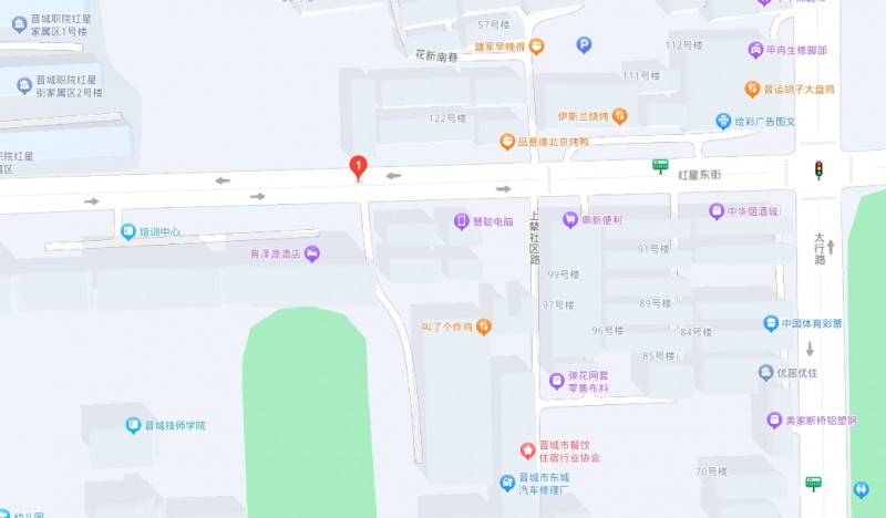 晉城虹橋技校地址，乘車路線