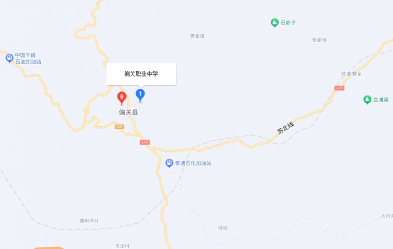 偏關縣職業(yè)中學(職教班)地址，乘車路線