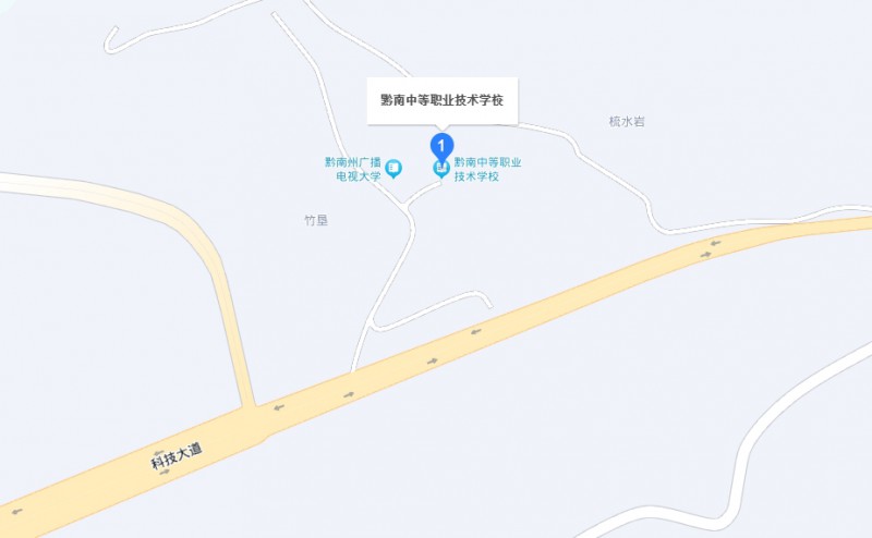 黔南中等職業(yè)技術(shù)學(xué)校地址，乘車路線