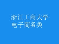 電子商務(wù)類(lèi)