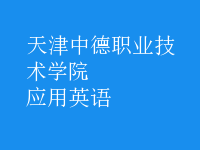 應(yīng)用英語(yǔ)