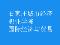 國際經(jīng)濟與貿(mào)易