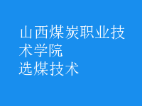 選煤技術(shù)