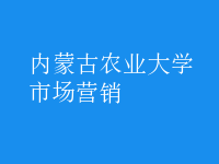 市場(chǎng)營銷