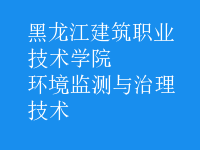 環(huán)境監(jiān)測與治理技術(shù)