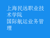 國(guó)際航運(yùn)業(yè)務(wù)管理