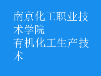 有機化工生產(chǎn)技術(shù)