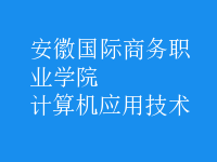 計(jì)算機(jī)應(yīng)用技術(shù)