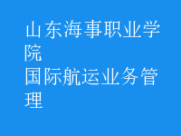 國(guó)際航運(yùn)業(yè)務(wù)管理