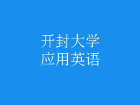 應(yīng)用英語(yǔ)