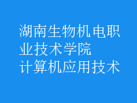計算機應(yīng)用技術(shù)