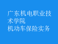 機動車保險實務