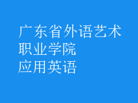 應(yīng)用英語