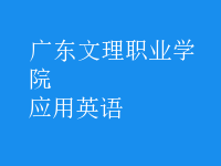 應(yīng)用英語