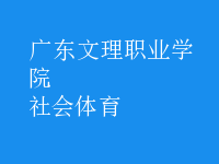 社會(huì)體育