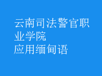 應(yīng)用緬甸語(yǔ)