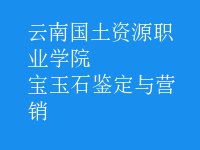 寶玉石鑒定與營(yíng)銷(xiāo)