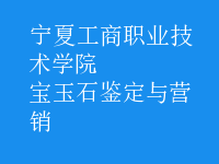寶玉石鑒定與營(yíng)銷(xiāo)