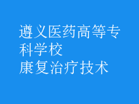 康復治療技術(shù)