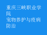寵物養(yǎng)護(hù)與疫病防治