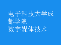數(shù)字媒體技術