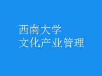 文化產業(yè)管理